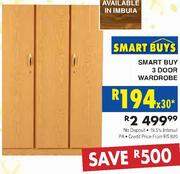 Smart Buy 3 Door Wardrobe