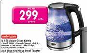 Mellerware 1.7L Vision Glass Kettle