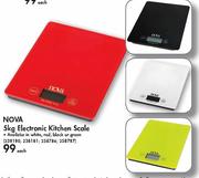 Nova 5Kg Electronic Kitchen Scale-Each