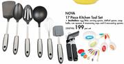 Nova 17 Piece Kitchen Tool Set-Per Set