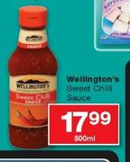 Wellington's Sweet Chilli Sauce 500ml-Each