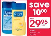 Sanex Shower Gel-500Ml Each
