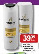 Pantene Shampoo Or Conditioner Assorted-400ml Each