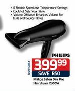  Philips Salon Dry Pro Hairdryer-2300W