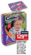 Cuddlers Jumbo Pack Size 3 Midi-70's / Maxi-66's / Maxi Plus-60's Or Size 5 Junior-54's Per Pack
