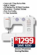  Janome 21 Function Sewing Machine