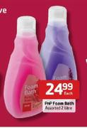 PnP Foam Bath Assorted  -2L Each