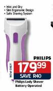  Philips Lady Shaver Battery Operated