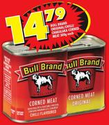 Bull Brand Original/Chilli/Chakalaka Corned Meat-300g Each