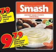 Cadbury Smash Ibstant Mash patato Assorted-140g Each