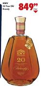 KWV 20 Year Old Brandy-750ml