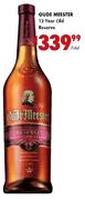 Oude Meester 12 Year Old Reserve Brandy-750ml