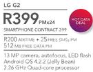 LG G2-On Smartphone Contract 399