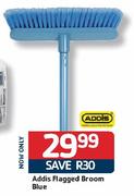 Addis Flagged Broom Blue-Each