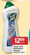 Handy Andy All Purpose Cleaner -750ml Each
