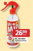 Mr. Min Mist-345ml Each