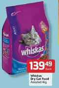 Whiskas Dry Cat Food - 4Kg Each