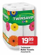 Twinsaver Roller Towels-4's