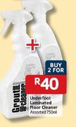 Underfoot Laminated Floor Cleaner-2X750ml