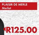 Plaisir De Merle Merlot-750ml