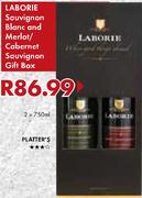 Laborie Sauvignon Blanc And Merlot/Cabernet Sauvignon Gift Box-2x750ml