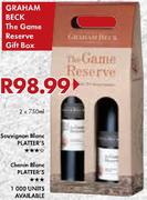 Graham Beck The Game Reserve Gift Box-2x750ml