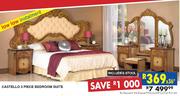 Castello 3 Piece Bedroom Suite