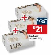 Lux Soap-3 x 200gm