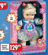 Nursery Rhyme Doll - 33cm