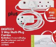 Digitech 3 Way Multi-Plug Combo-Per Combo