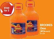 Brookes Oros(All Flavours)-2x5L