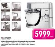 Kenwood Major Titanium Food Mixer With Accessories KM023