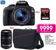 Canon Digital Camera Bundle 100D-Per Bundle