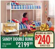 Sandy Double Bunk