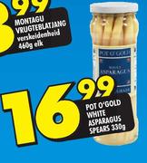 Pot O' Gold White Asparagus Spears-330g