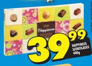 Happiness Sjokolades-400g