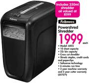 Fellowes Powershred Shreddar 60CS