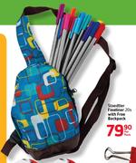 Staedtler Fineliner 20's With Free Backpack-Per Pack