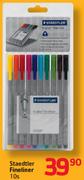 Staedtler Fineliner-10's