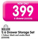 Big Jim 6 Drawer Storage Set