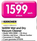 Karcher 1600W Wet And Dry Vacuum Cleaner WD5.200M