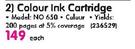 HP Colour Ink Cartridge-Each