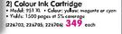 HP Colour Ink Cartridge-Each