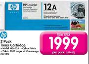 HP 2 Pack Toner Cartridge-Per Pack