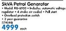 5KVA Petrol Generator RG6900