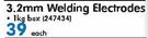 3.2mm Welding Electrodes 1kg Box