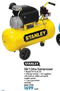 Stanley 50L 1.5Kw Compressor D210/8/50