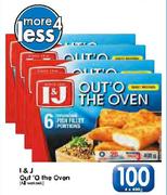 I&J Out 'O The Oven(All Variants)-4x400g