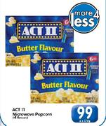 ACT II Microwave Popcorn(All Flavours)-2x510g