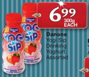 Danone Yogi Sip Drinking Yoghurt Assorted-300g Each